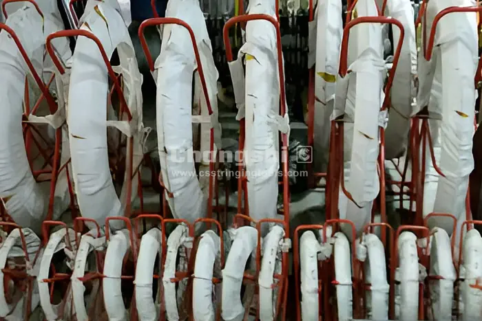 Three bundled conductors stringing equipment and conductor pulleys for abroad market