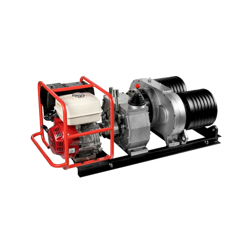 5Ton Dual-Bull Gasoline Engine Powered Winch