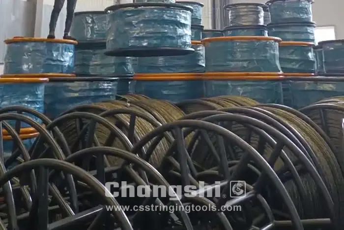 Log 5: 75,000 meters of anti-twist wire rope exported to Europe